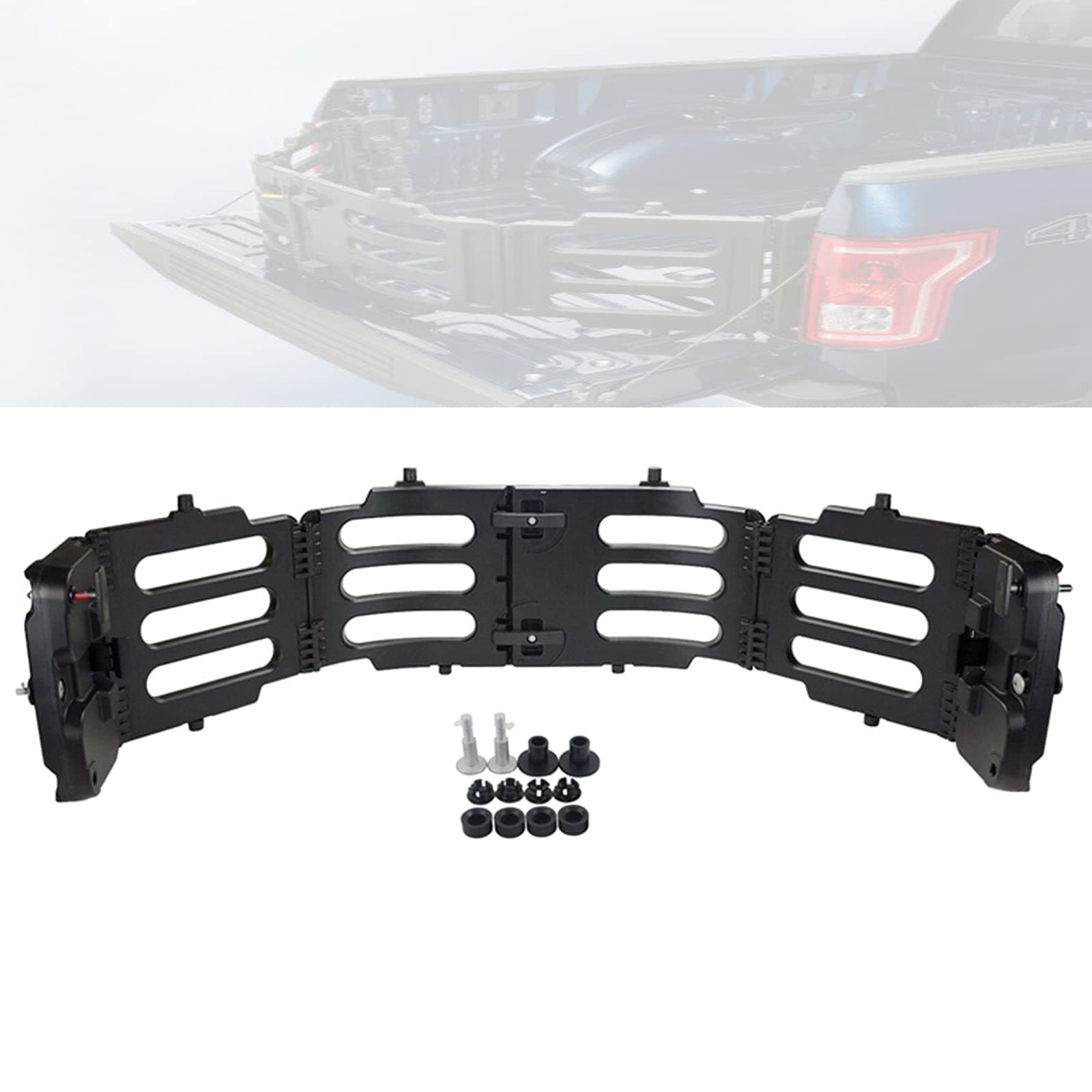 Stowable Truck Bed Extender Kit FL3Z99286A40C Replacement for Ford F150 Raptor Cab Pickup 2015 2016 2017 2018 2019 2020 FL3Z-99286A40-C