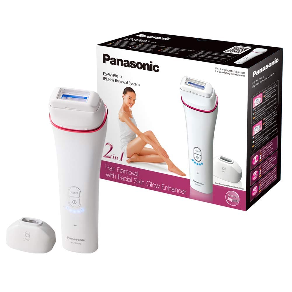 Panasonic ES-WH90 Cordless IPL Hair Removal Device for Women