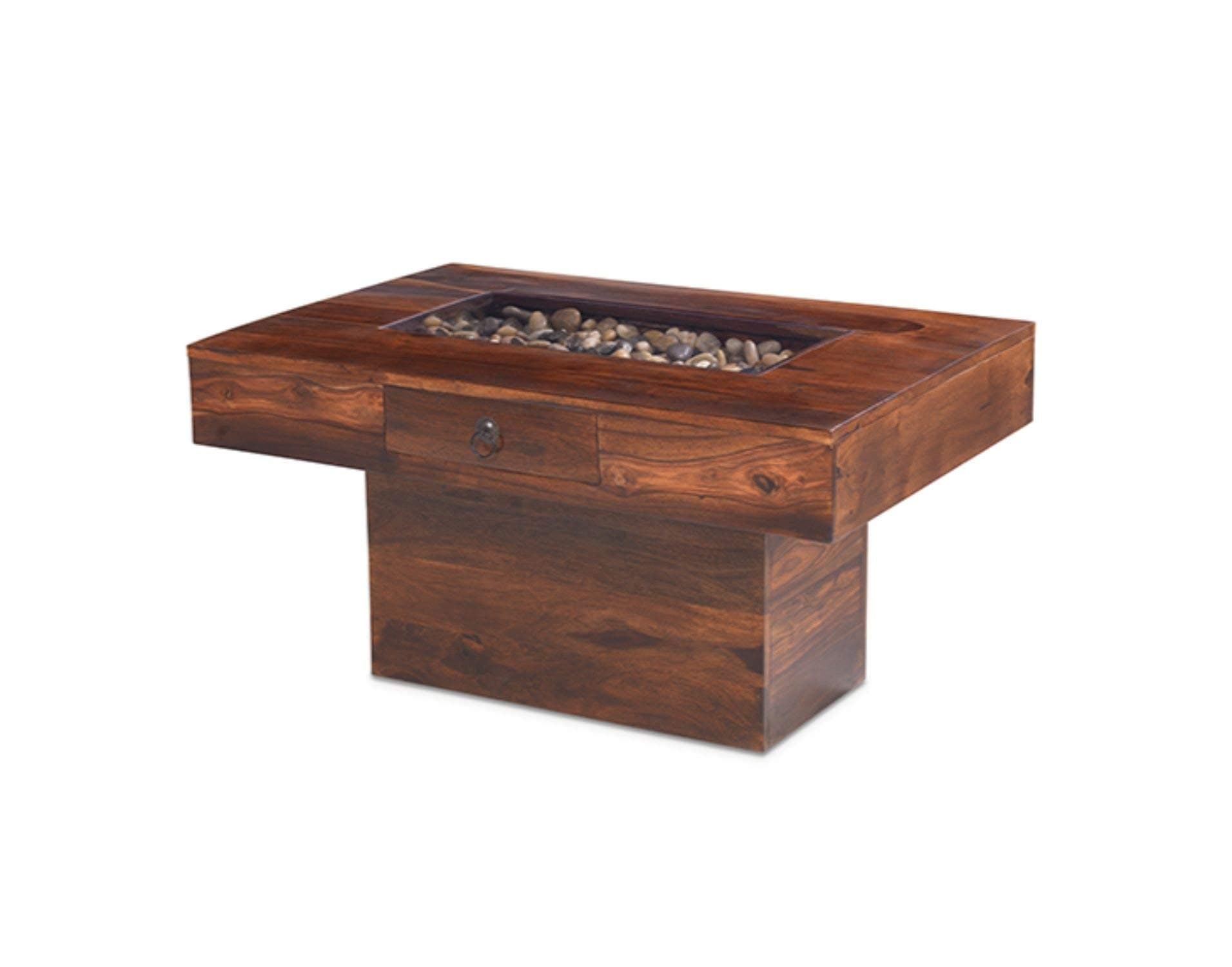 Maharajah Indian Rosewood Pebble Coffee Table - 60 x 90