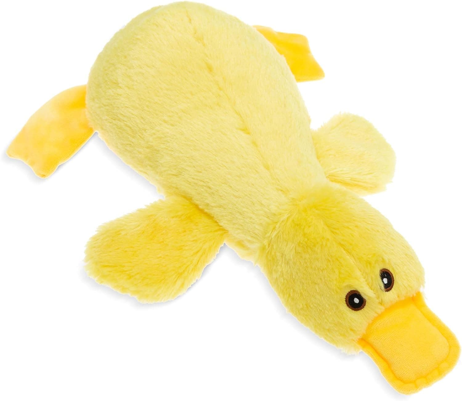 Plush Squeaky Dog Duck Toys - Stuffed Pet Toy Duck Interactive Gifts for Dog Birthday Dogs Puppy Biting Chew Toys - for Medium and Large Dogs