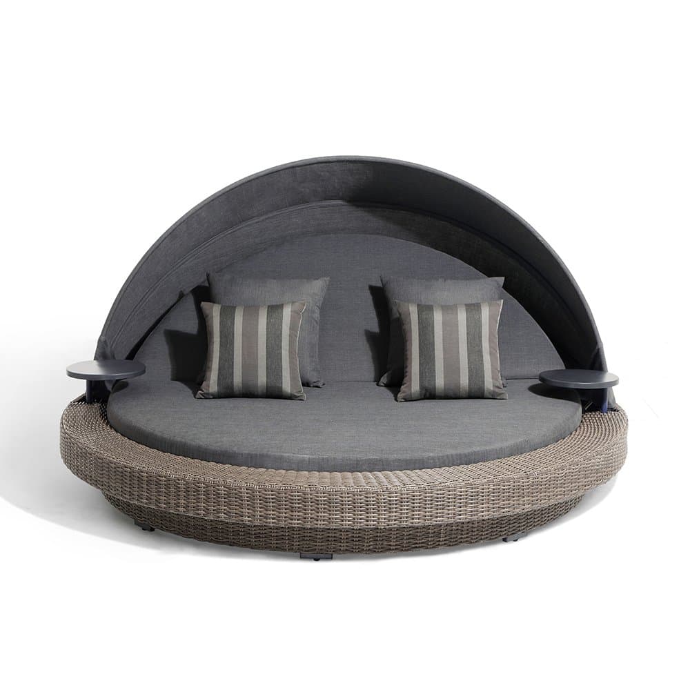 Ove Sarasota Dark Grey Outdoor Daybed, Gray