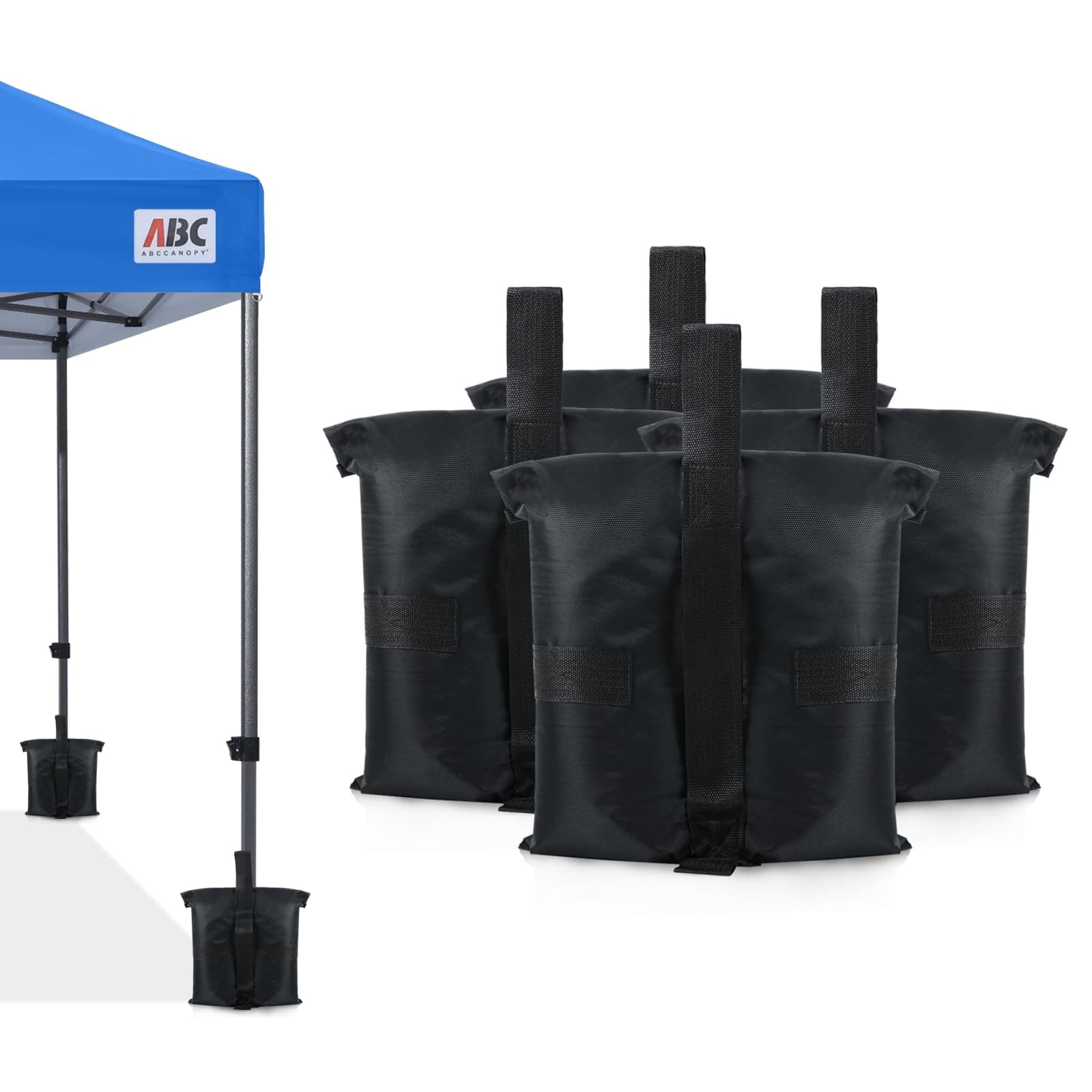 ABCCANOPY Heavy Duty Premium Instant Shelters Gazebo Weight Bags for Pop up Gazebo, Outdoor Patio, Backyard.