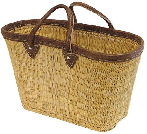 La Vannerie d'Aujourd'hui Rectangular Flared Shopping Bag