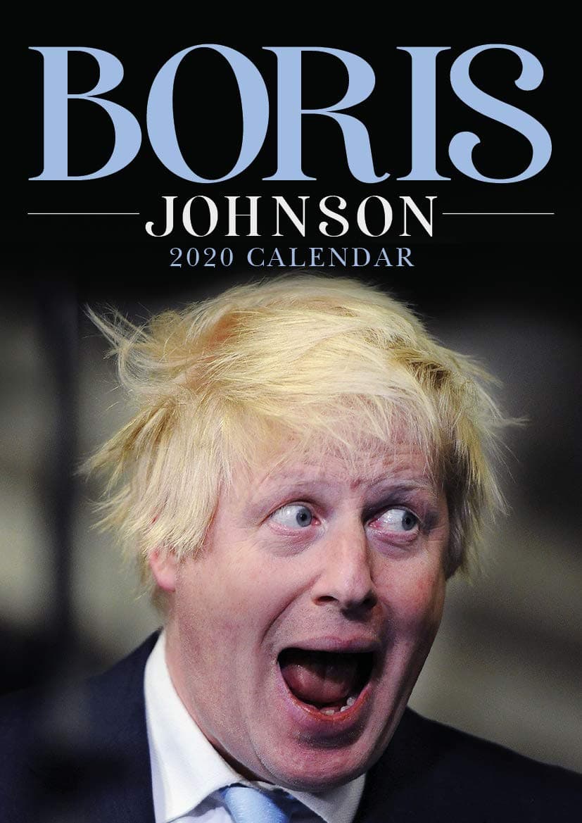 Boris Johnson 2020 Wall Calendar - Funny/Quirky - Birthday/Gift Idea
