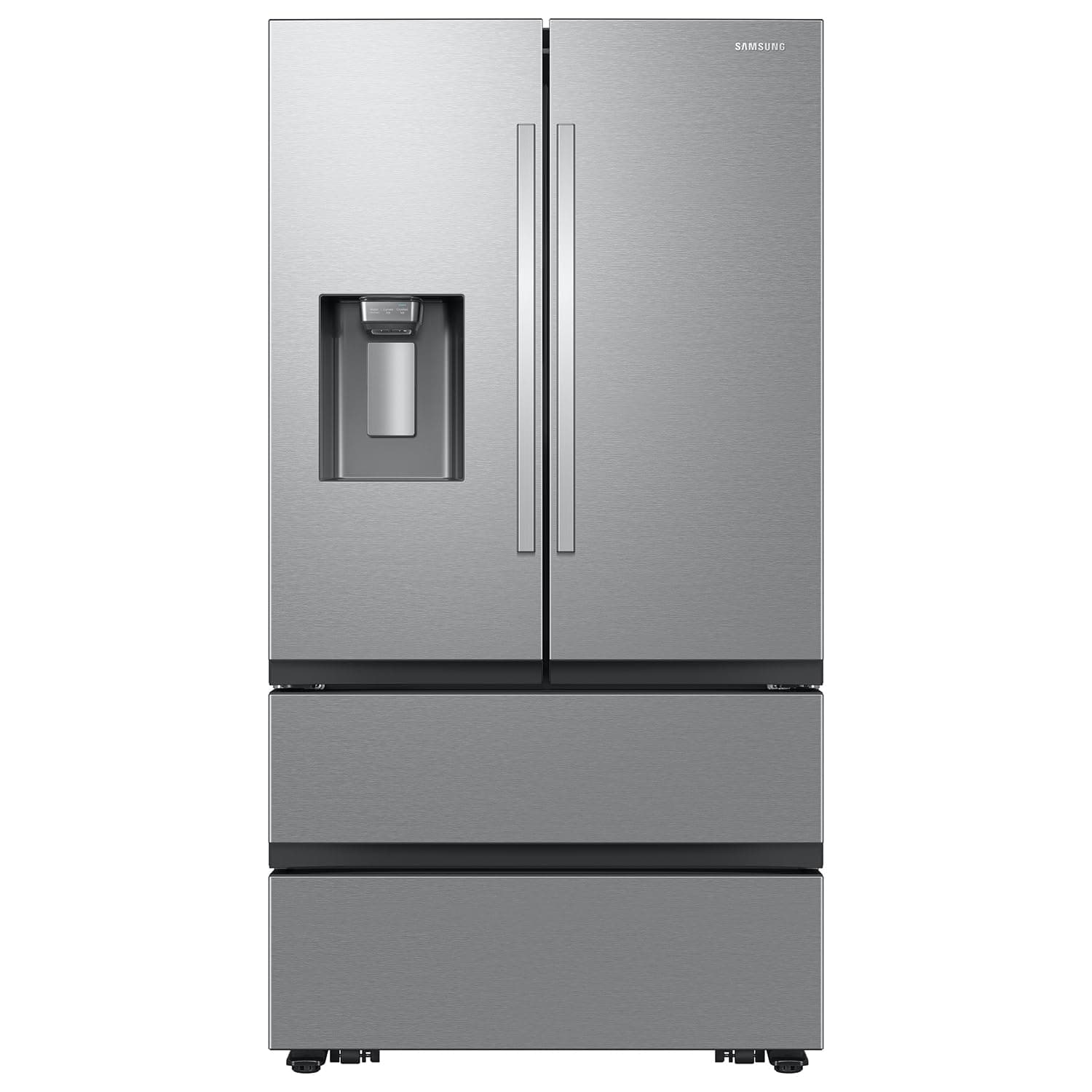 Samsung 30 cu. ft. Mega Capacity 4-Door French Door Refrigerator with Four Types of Ice, Stainless Steel, RF31CG7400SRAA