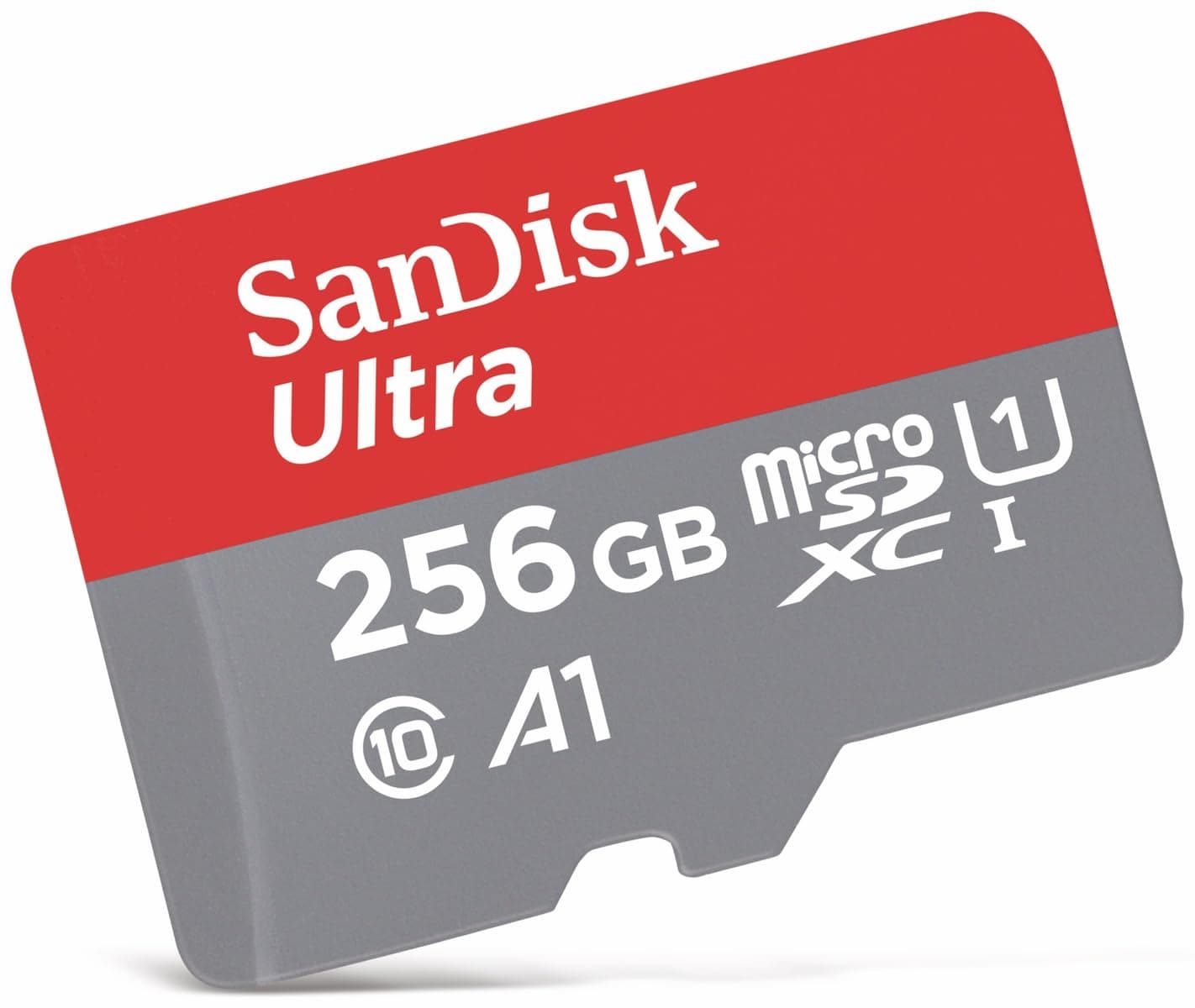 SanDisk Ultra Android microSDXC 256GB + SD Adapter + Memory Zone App 100MB/s A1 Class 10 UHS-I - SDSQUAR-256G-GN6MA