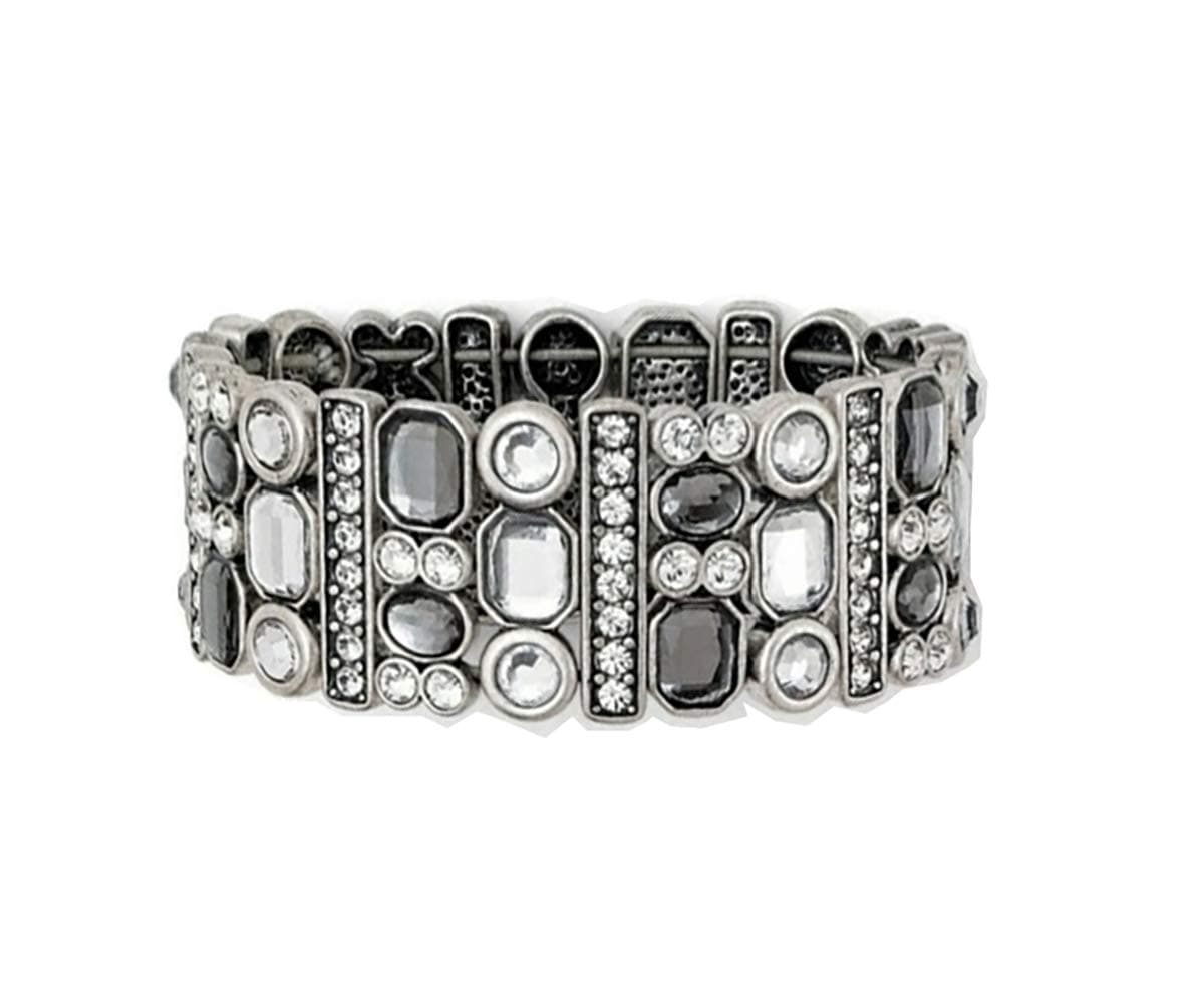 Jewelry PARTY FAVOR Stretch Bracelet in Silver Size M/L RV$132