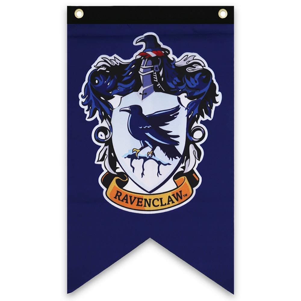 K-Musculo Harry Potter Ravenclaw Wall Banner - Ravenclaw Flag 50 x 30 inches - Amazing Gift for All PotterHeads - Unique HP Collectible Accessories