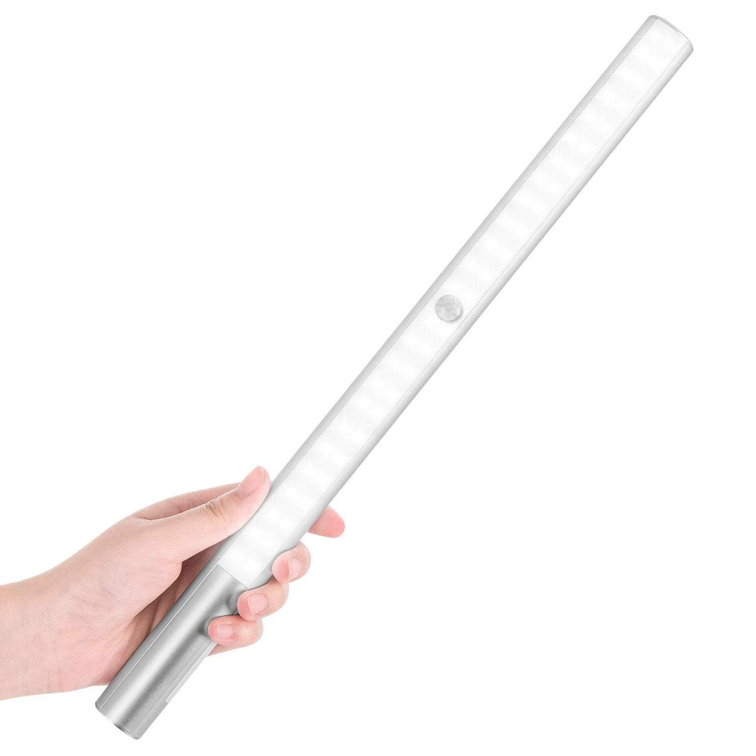 BLS LED Closet Light, T401 Super Bright Wireless Under Cabinet Lighting | Motion Sensor Light | 4500mAh Rechargeable Battery Operated | Wardrobe Light | Cupboard Lights | 180 Days Battery Time