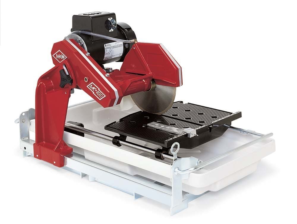 MK Diamond 158189 MK-100 1-1/2-Horsepower 10-inch Wet Tile Saw