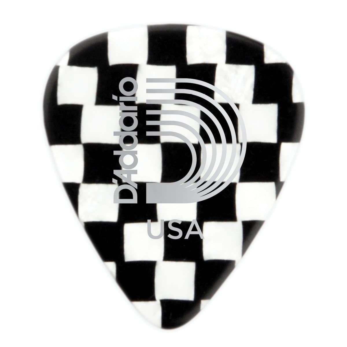 Planet Waves Extra Heavy Checkerboard Celluloid Guitar Picks (Pack of 25)