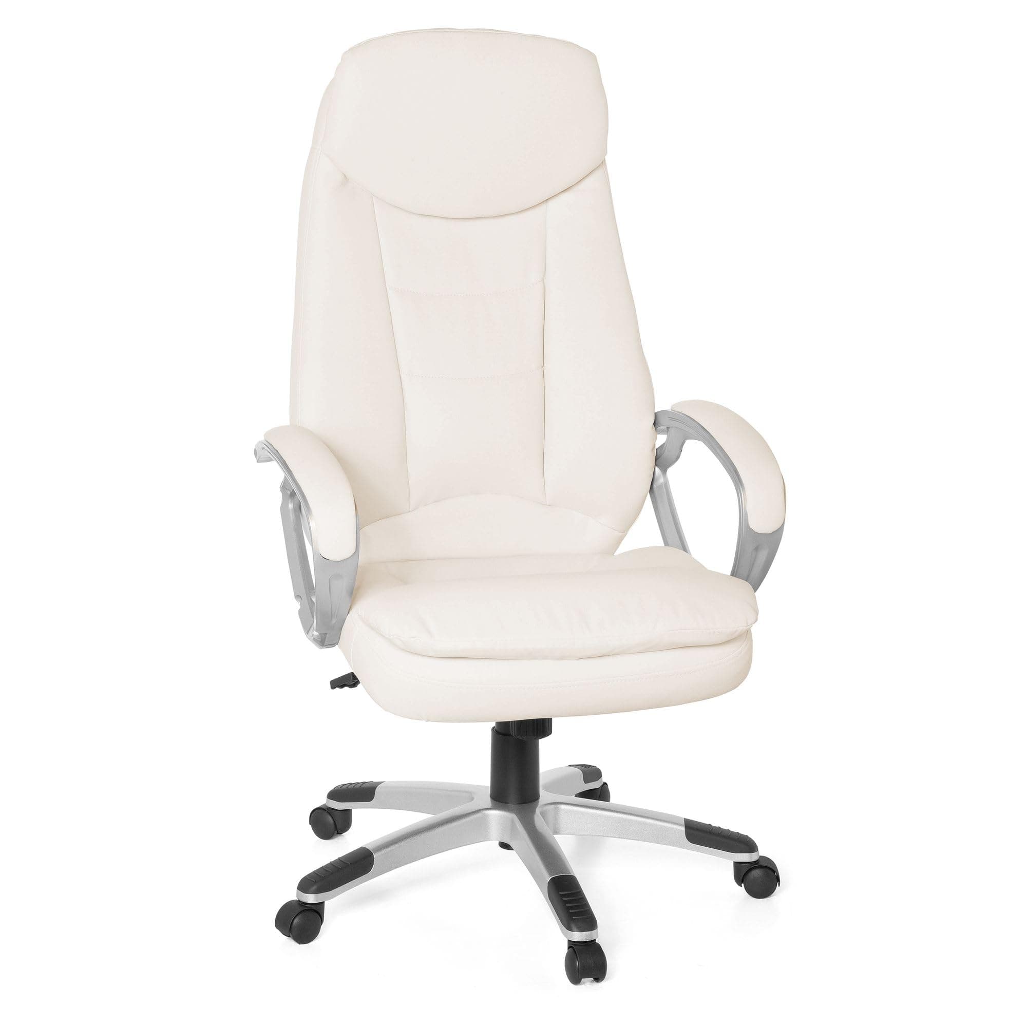 Amstyle Cosenza SPM1.130 Executive Office Chair Imitation Leather White