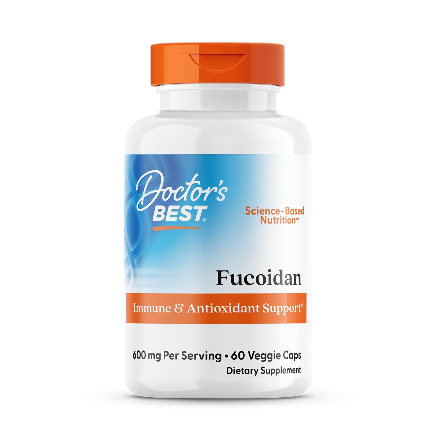 Doctors Best Fucoidan, Immune & Antioxidant Support, Non-GMO, Gluten Free, Vegan 60 Veggie Cap