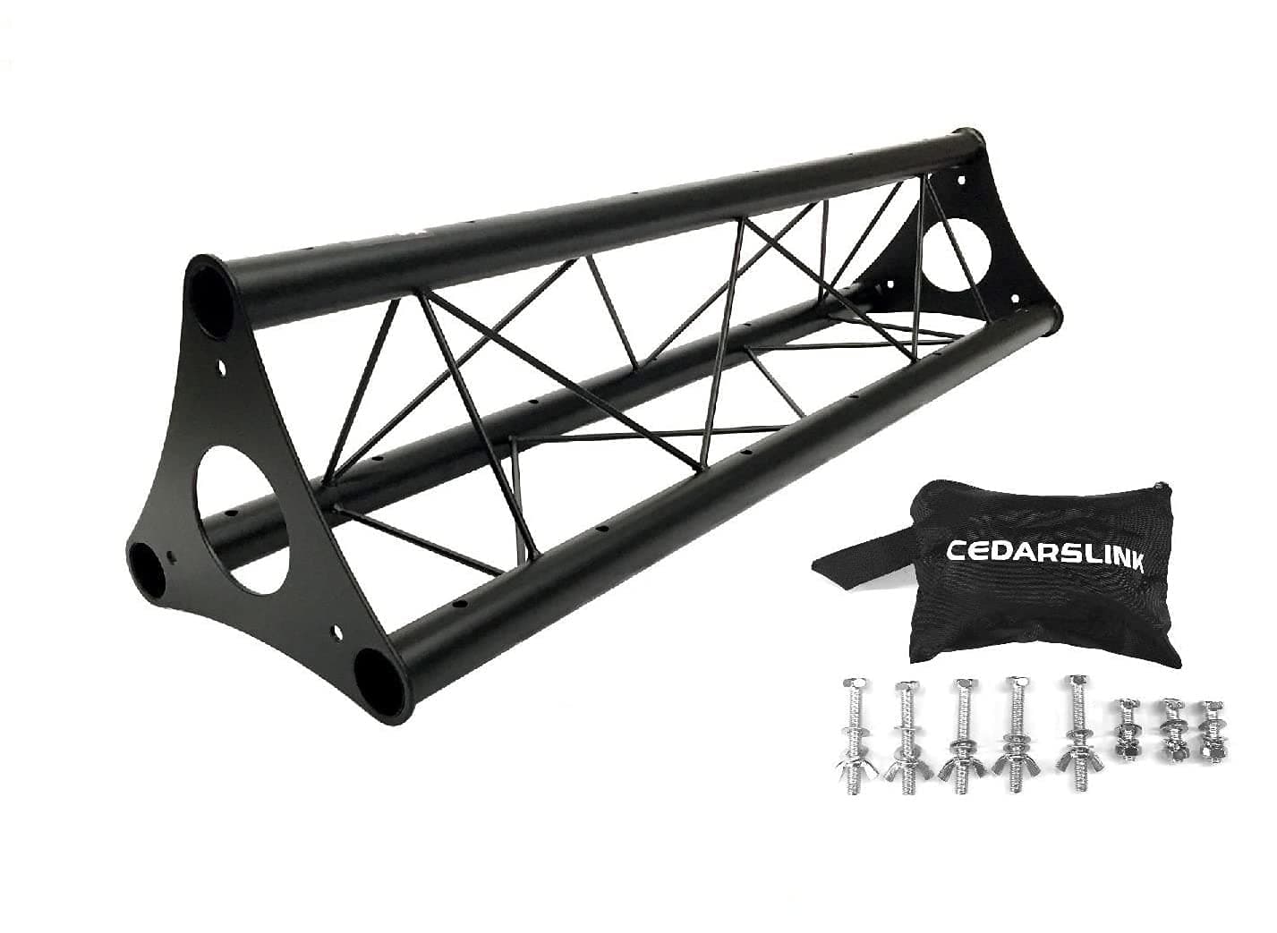 3' Wide Triangular Trussing Mobile DJ Lighting Bolt Truss System Triangles