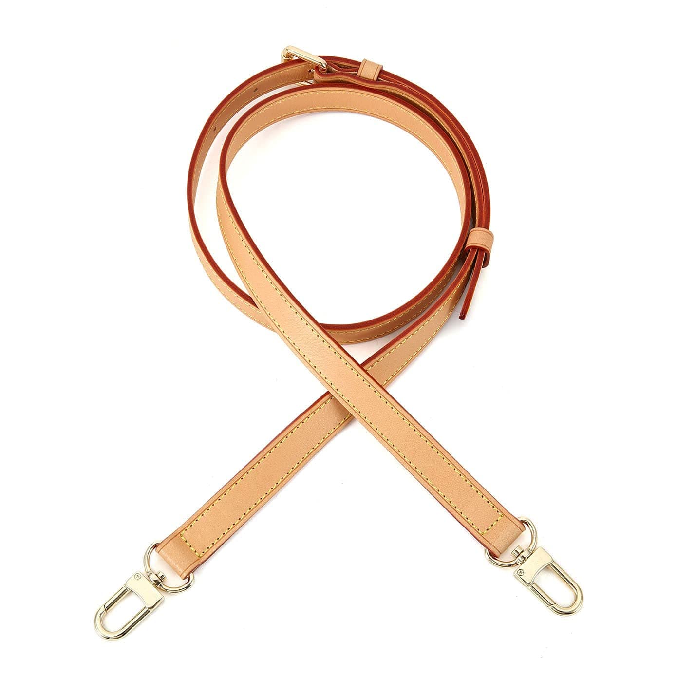 OULARIO Vachetta Leather Cross Body Strap Medium Size Strap DIY Strap for Speedy 25 30 35 Shoulder Bag