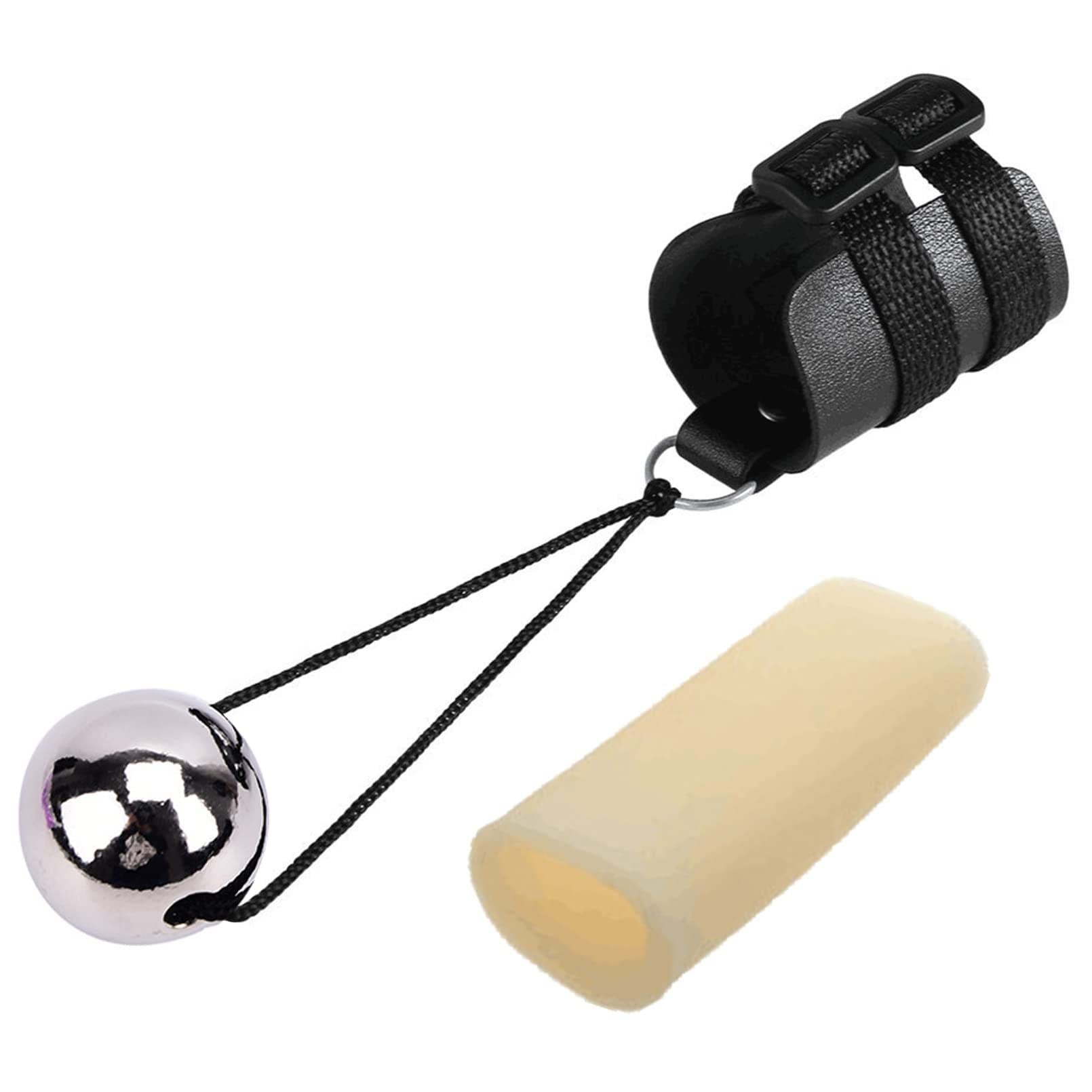 Men’s Gravity Ball Loaded Device Male Weight Lifting Training System For Male Strength Enhancement with Silicone Protective Sleeve B, Black