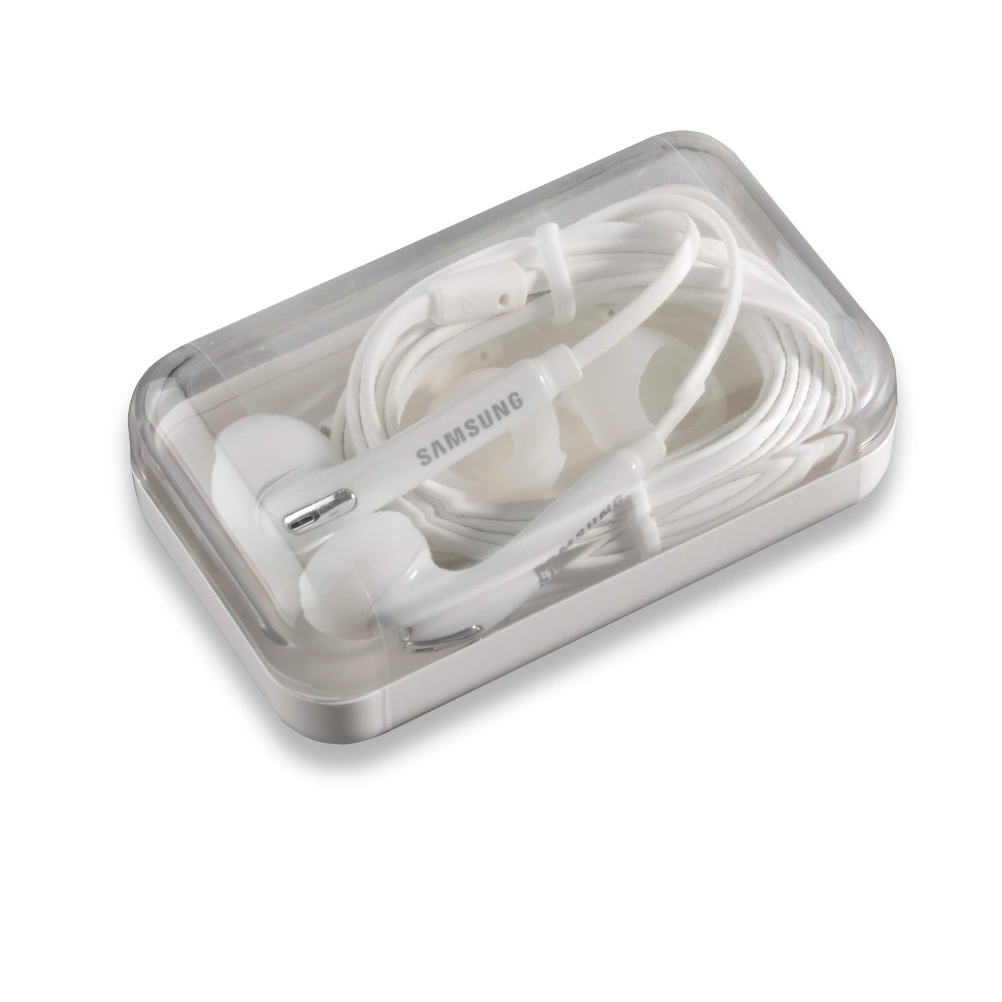 Fit-In Earphones for Galaxy S6 - White (Non Retail Packaging)