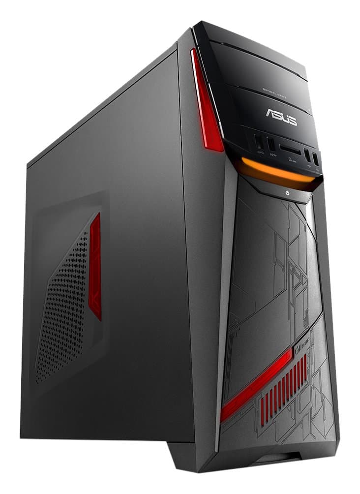 ASUS Core i7 Performance Gaming Desktop [G11CD-DB72] GeForce GTX 1080, 16GB 2133Mhz DDR4, 512GB SSD, Intel Core i7-6700 Quad Core 2.7 GHz processor, VR Ready
