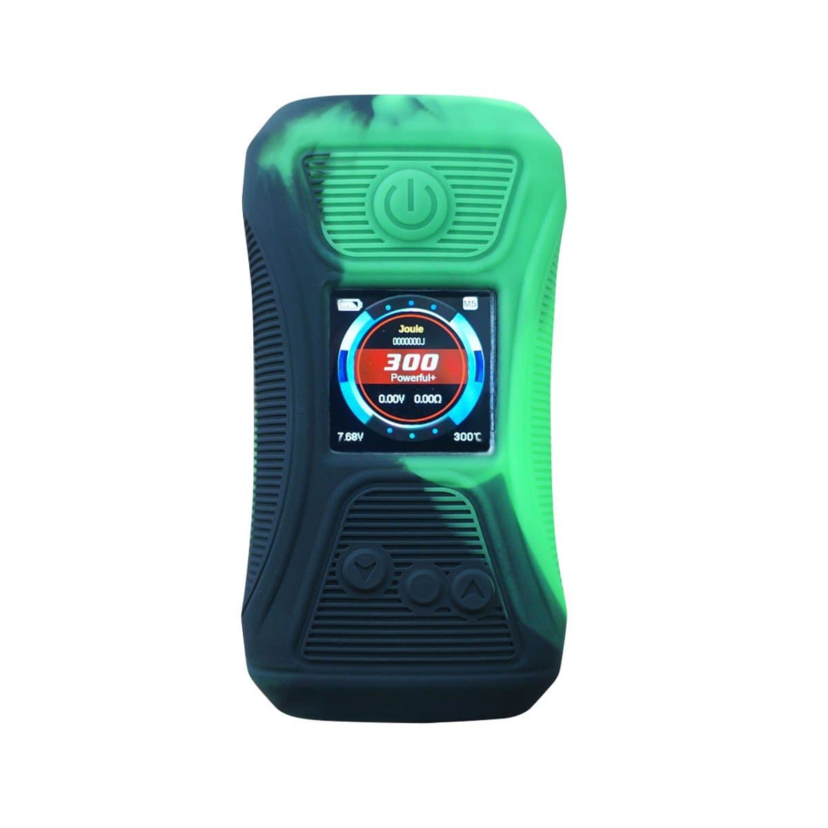 VAMPCASE Silicone Case for GTRS VBOY SX500 Protective Skin Cover Sleeve Wrap - Black/Green