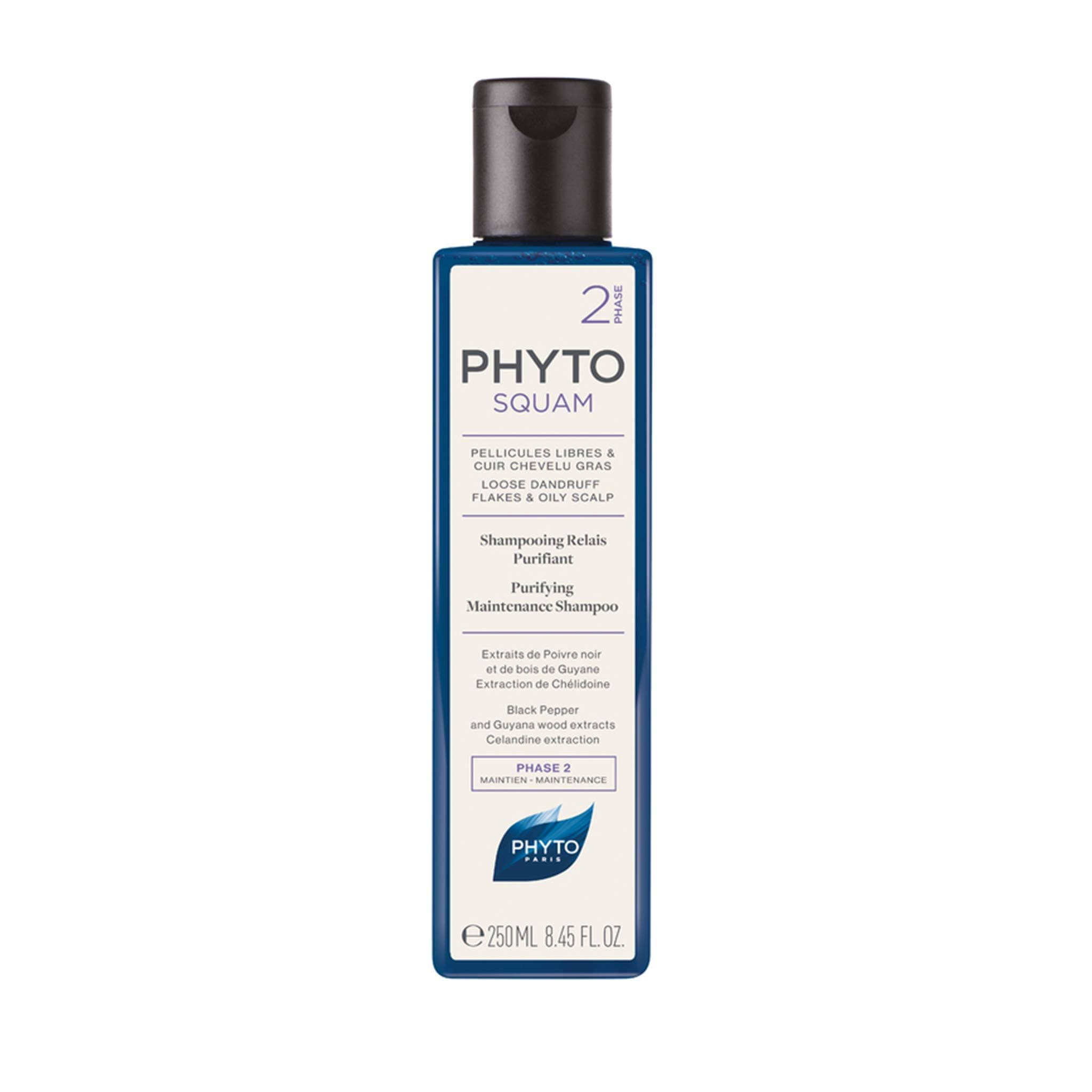 PhytoPhytosquam Purifying Maintenance Shampoo, 8.45 fl oz