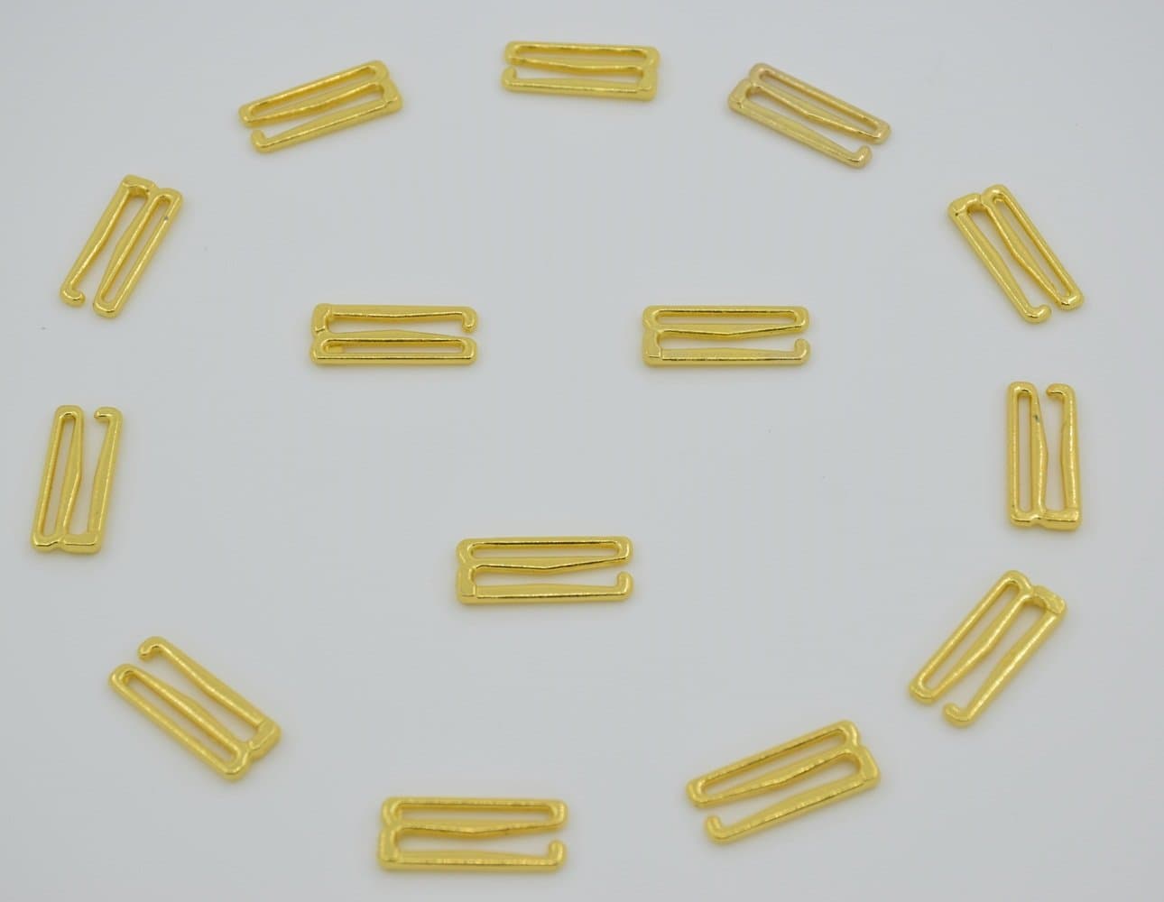 Metal Hardware Lingerie Adjustment Bikini S Replacement Hooks Clasp Hooksfor Bra Strap Apparel Holder Findings Pack of 100Pcs