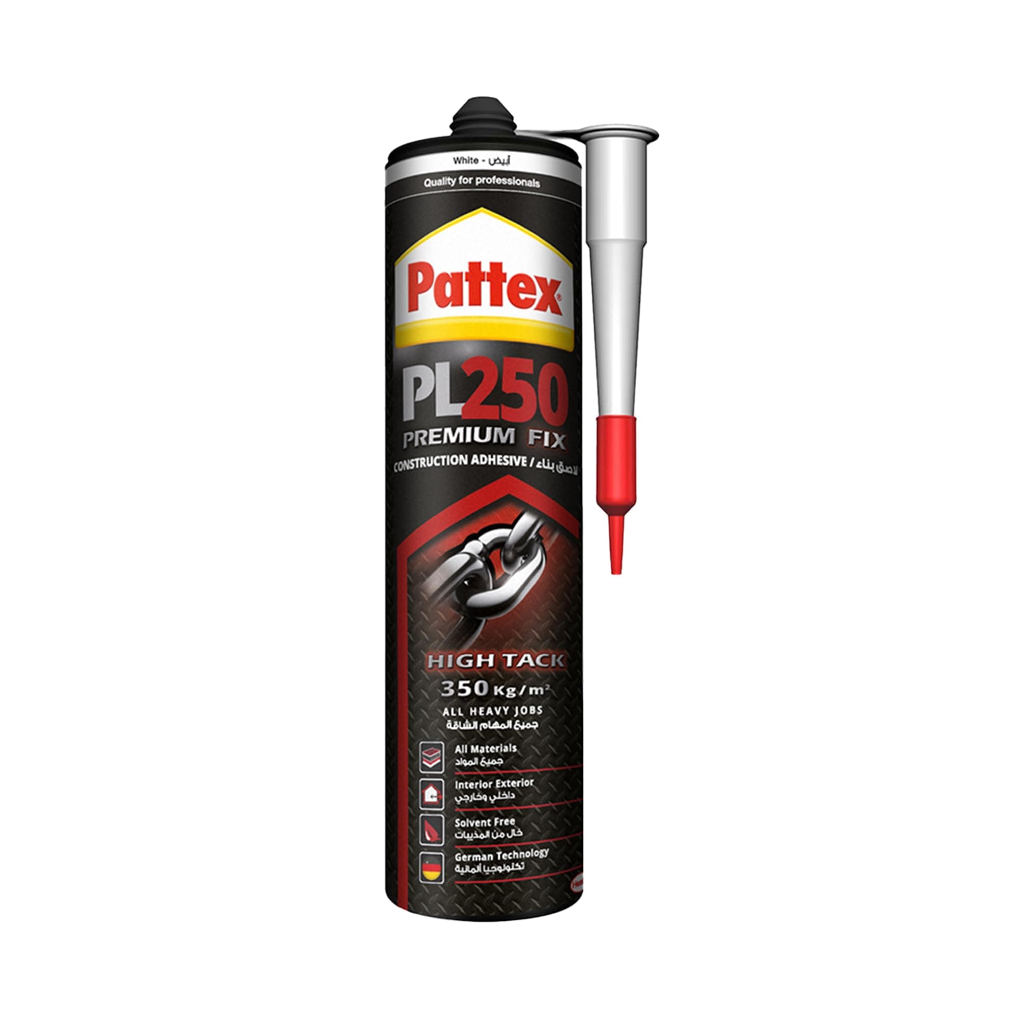 Pattex PL 250 (Construction Adhesive) Is a professional polymer Based construction Adhesive & General Purpose Silicone