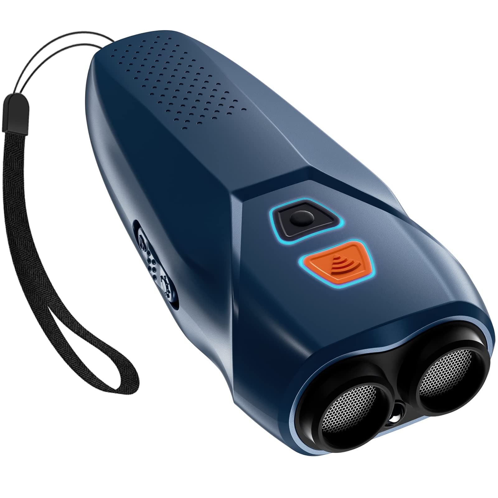 Dog Barking Control Devices Dual Sensor Anti Barking Device with Training/Deterrent Modes Dog Whistle to Stop Barking Ultrasonic Dog Barking Deterrent with LED Flashlight 25 FT Range Rechargeable