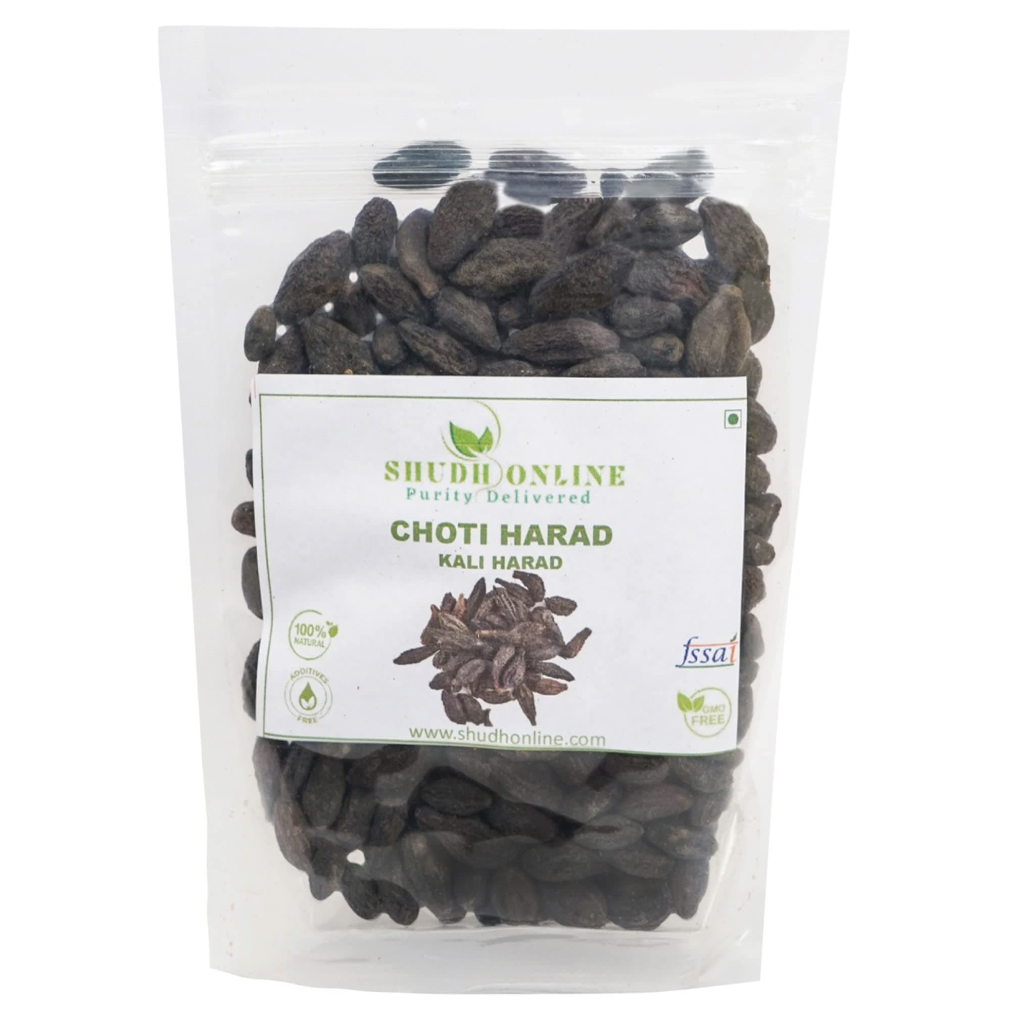 Shudh Online Choti Harad, Kali Harad, Desi Black Himej (200 Grams), Myrobalan, Terminalia Chebula