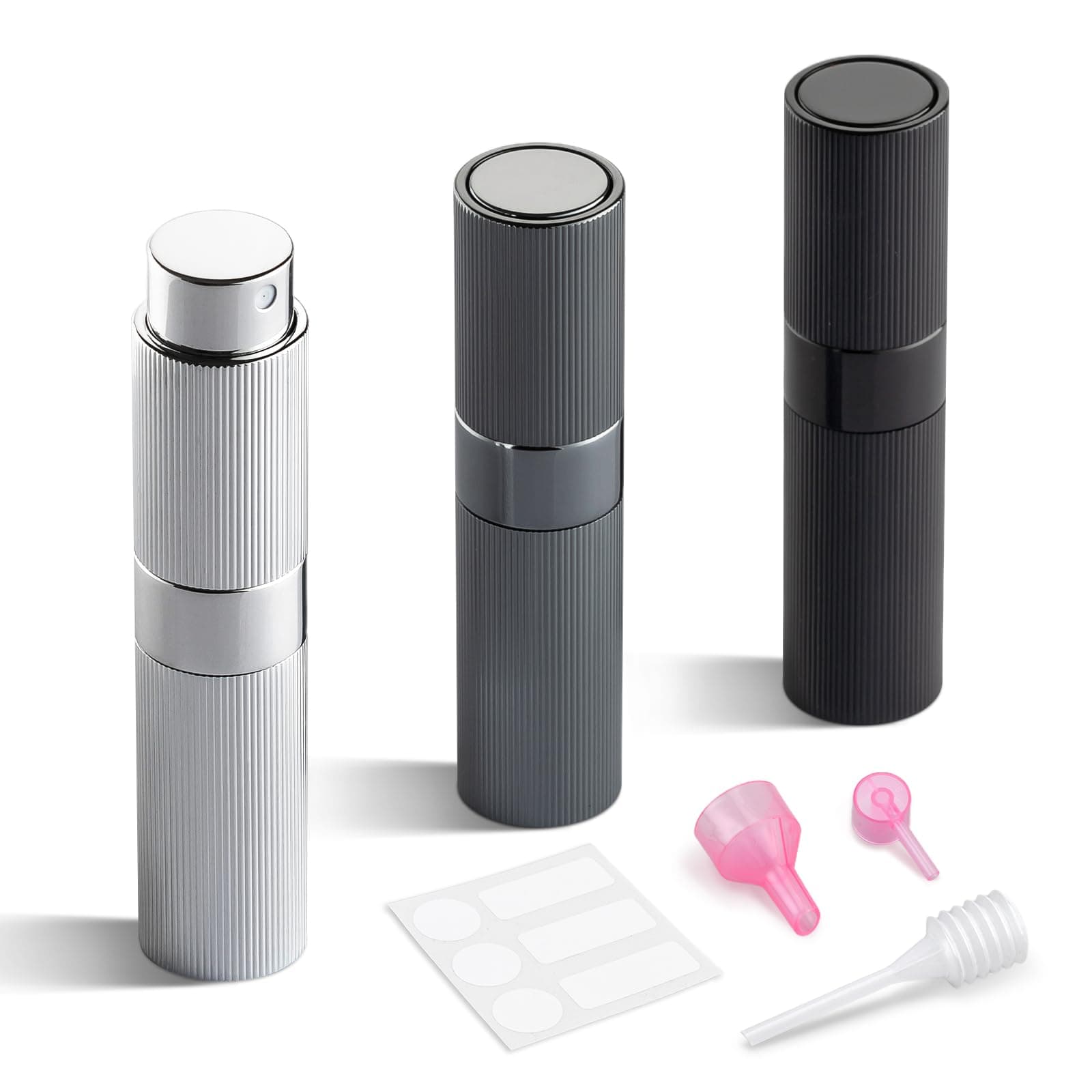 LISAPACK Perfume Travel Refillable Bottle Atomizer - Cologne Refillable Sprayer, 3 Colors5