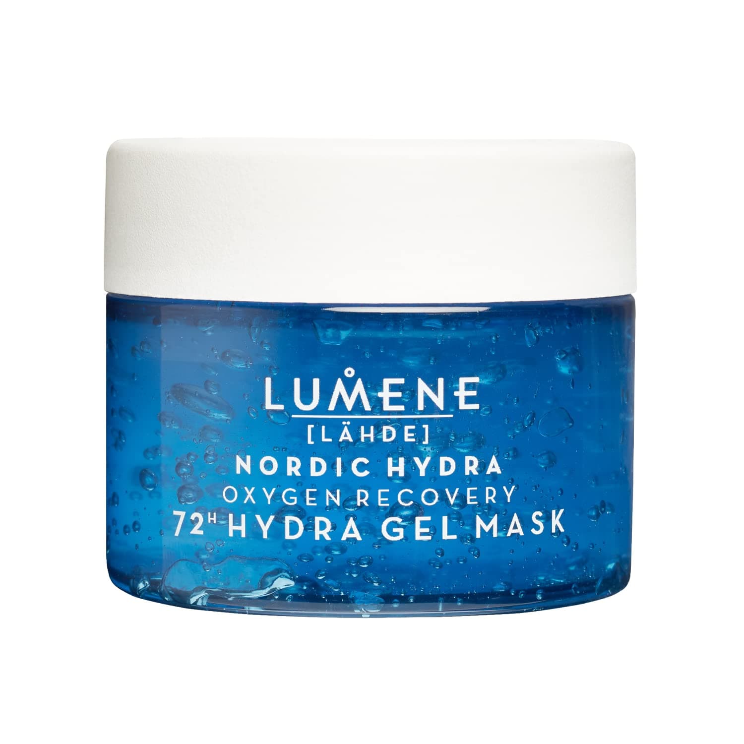 LUMENE Nordic Hydra [LÄHDE] Oxygen Recovery 72H Hydra Gel Mask | Cooling, Hydrating Face Treatment | For Dry, Dehydrated Skin With Organic Nordic Birch Sap & Arctic Spring Water | Vegan | 150 ml