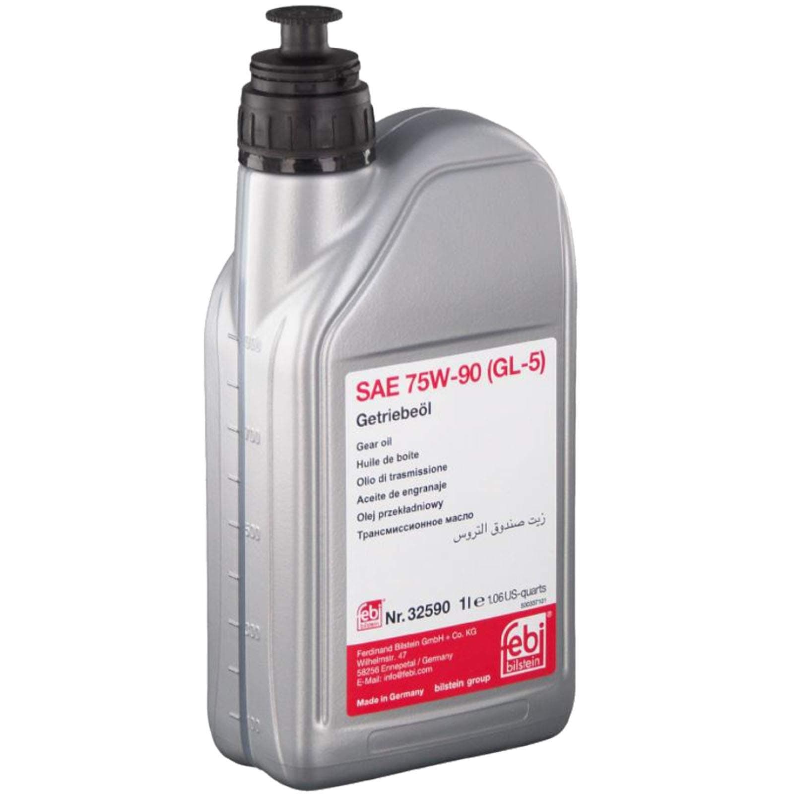 32590 Gear Oil SAE 75W-90 (GL-5), pack of one