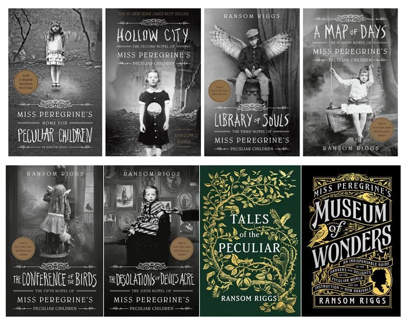 Miss Peregrine’s Home for Peculiar Children Series Complete 8 Books Set (Hardcover Edition) Hardcover – January 18, 2023