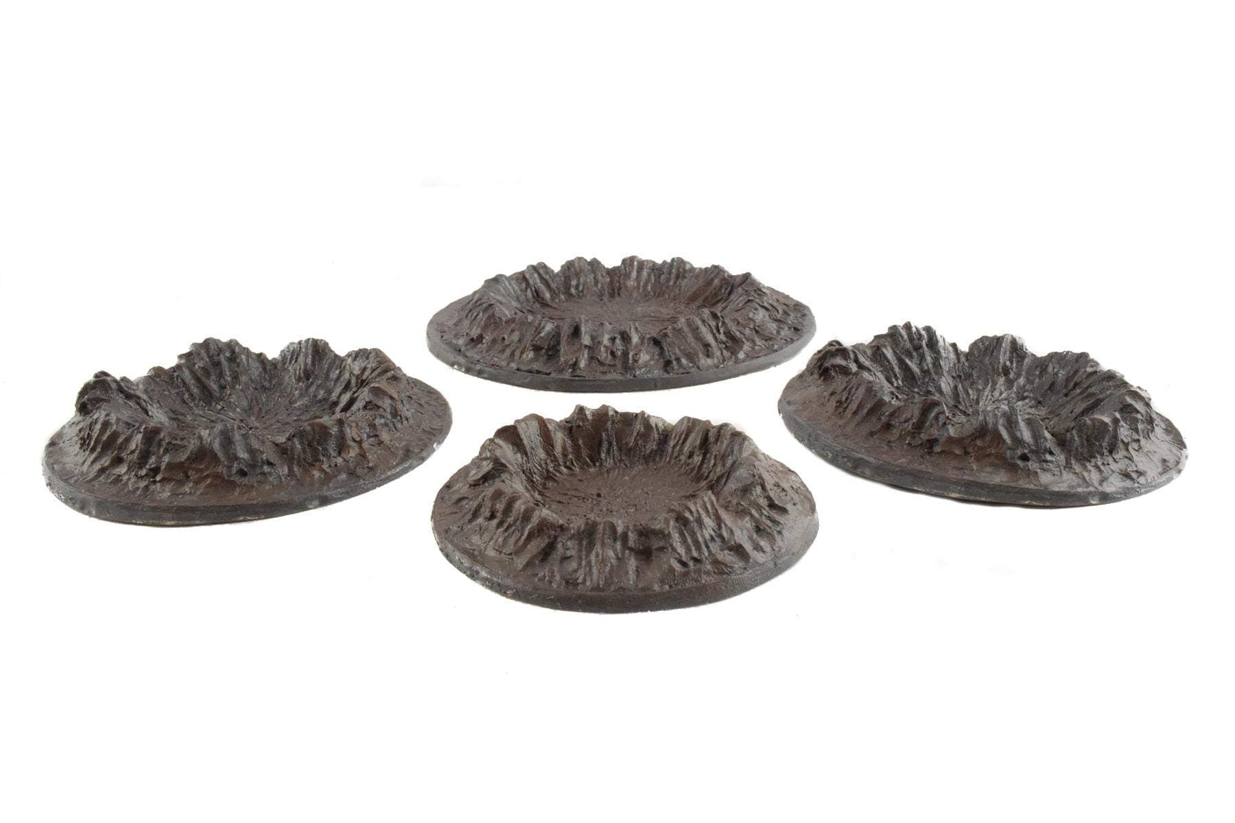 War World Gaming World at War Artillery Bomb Craters x 4 – 28mm Wargame Terrain Model Diorama