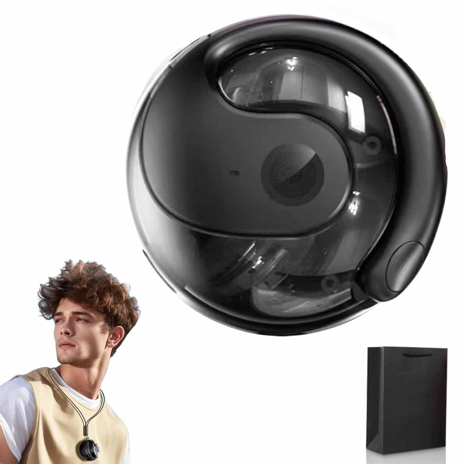 T26 Pro Wireless Bluetooth Ai Translation Earbuds, Hy-T26 Pro Ows Wireless High Precision Bluetooth Translation Headphones Supports 75 Languages Real Time (Black)