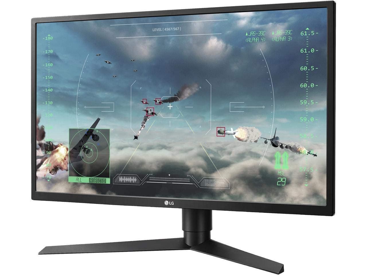 LG 27GK750F-B 27 Inch UltraGear Full HD G-SYNC Compatible Gaming Monitor,Black