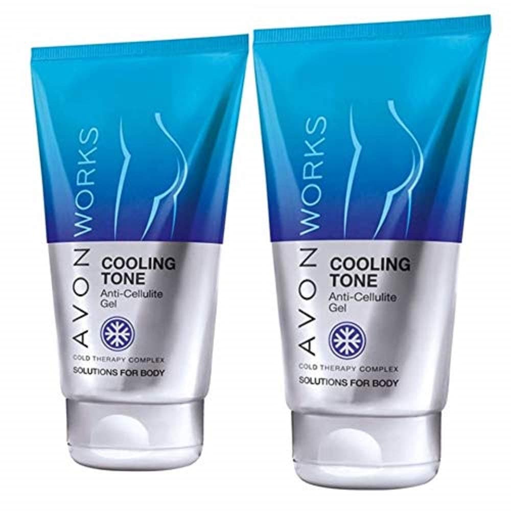 Avon Body Works Cooling Tone Anti-Cellulite Gel by Avon– Pack of 2 x 150ml
