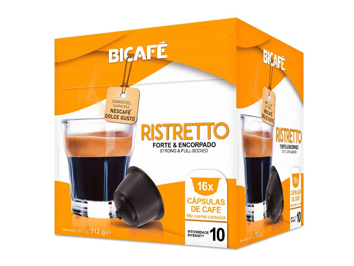 BiCafe Ristretto Dolce Gusto Compatible Coffee Capsules