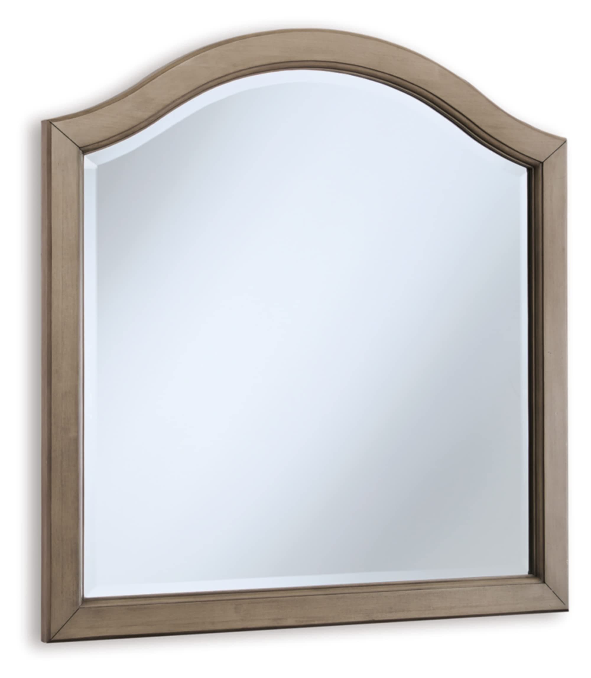 Signature Design by Ashley Lettner Bedroom Mirror, Light Gray