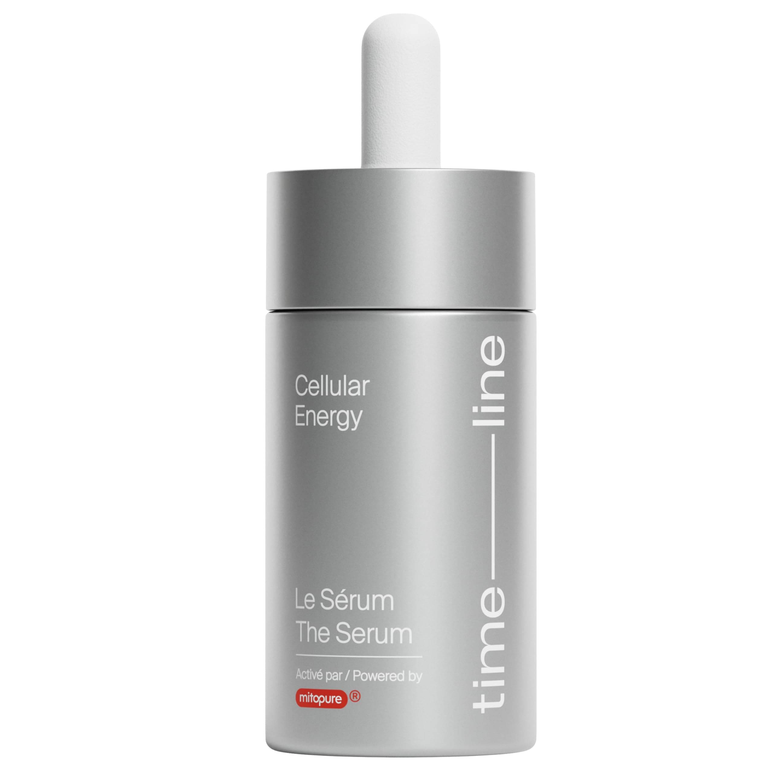 Timeline The Serum powered by Mitopure (Urolithin A) Instant lifting feeling for visibly firmer complexion. Clinically proven to boost skin hydration, reduce wrinkles appearance. 1.0oz (30ml)