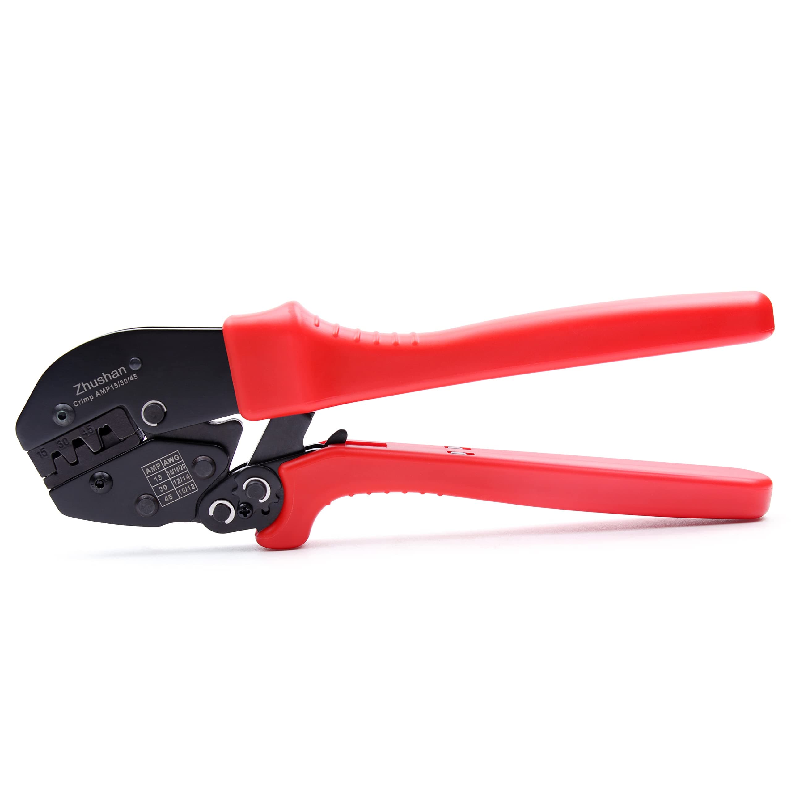 Zhushan Powerpole Crimping Tool – Heavy Duty Crimper for 15/30/45 Amp Power Connectors & Battery Modular Terminals