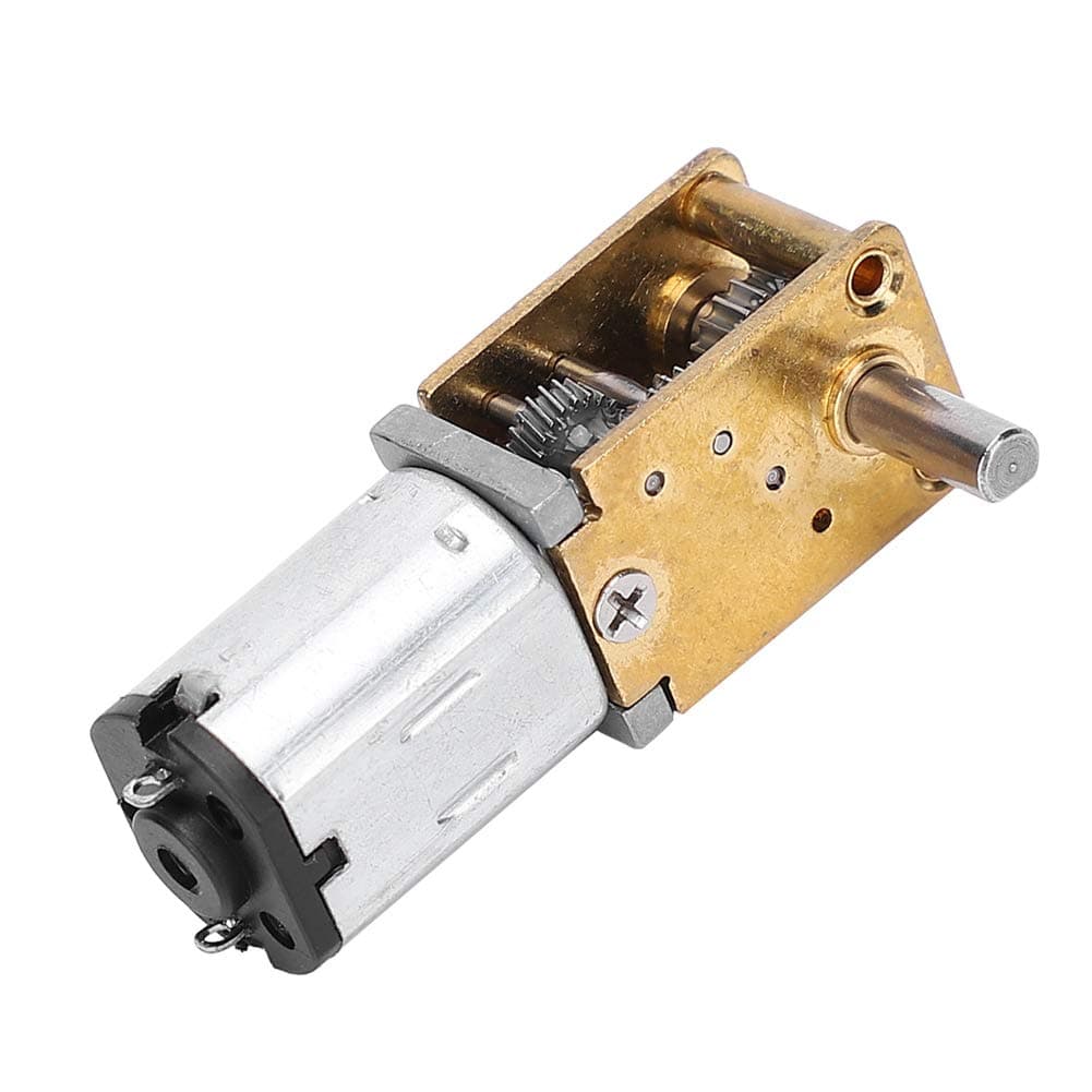 DC Brush 6V Mini Gear Motor, Geared Motor 1218GE‑N20 Reduction Geared Motor(DC 3V 30RPM)