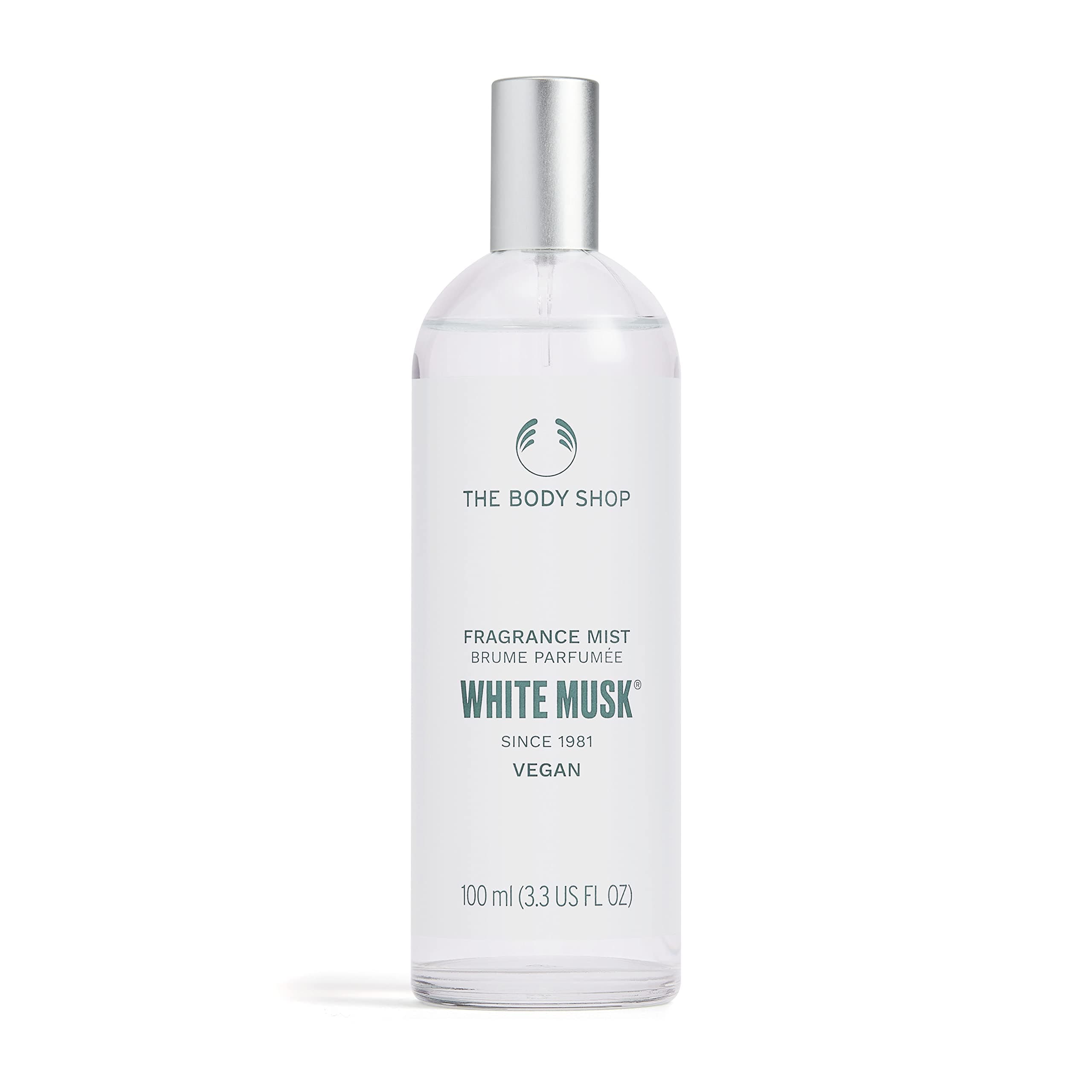The Body Shop White Musk Body Mist | Unisex Fragrance with Clean & Refreshing Notes of Jasmine and Lily of the Valley | Vegan, Cruelty-Free, 100 ml / 3.3 fl oz
