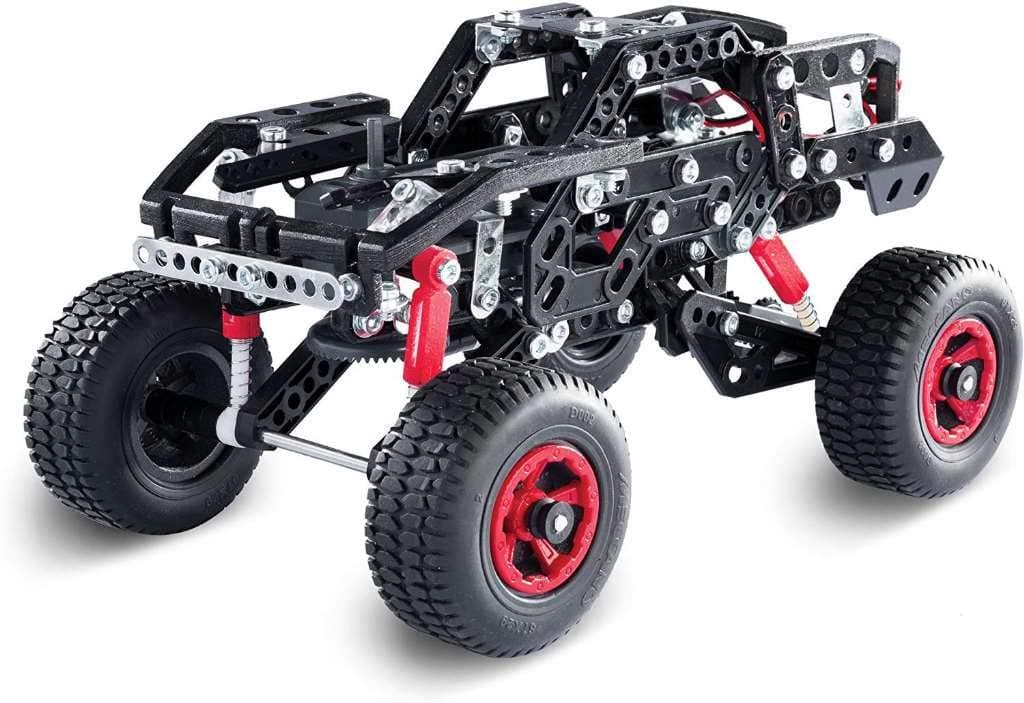 MECCANOErector, Motorized Off Road Racer, 25-in-1 Model STEM Building Set, for Ages 9 and Up
