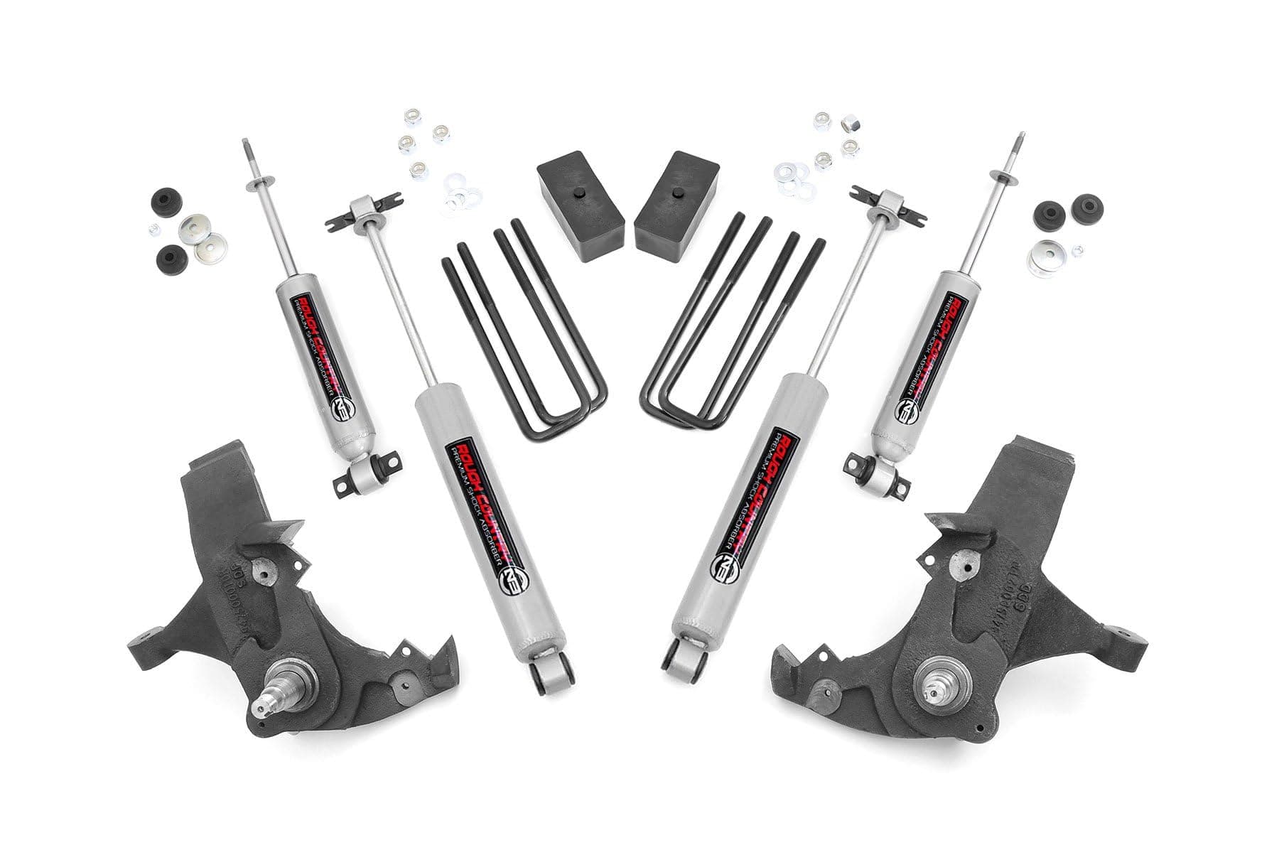 4" Suspension Lift Kit for 1988-1998 Chevy/GMC C/K1500 2WD - 231N2