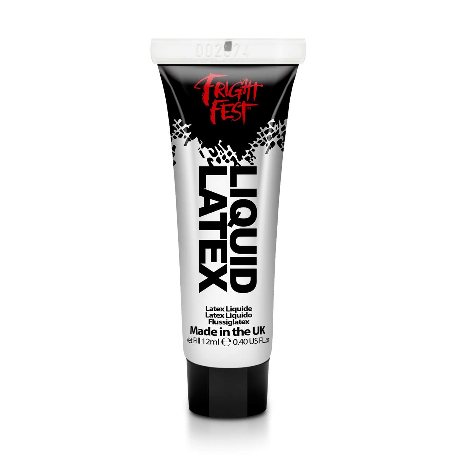Liquid Latex 12ml SFX Make up for Halloween, works with Fake Blood & Face Paint Special Effects Make up