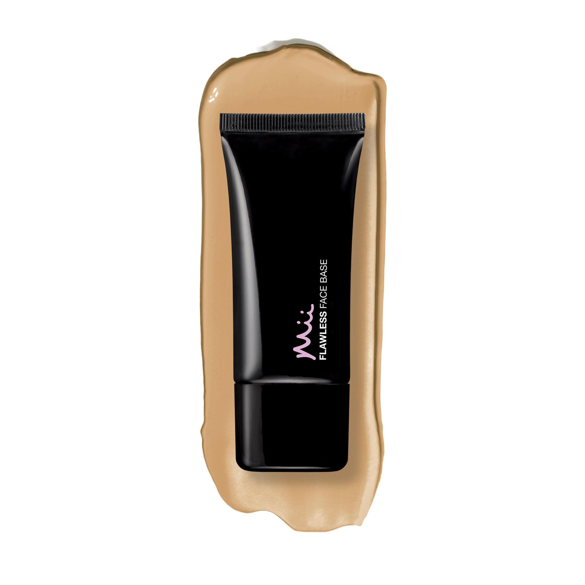 – Mii Cosmetics Flawless Face Base, Weightless Liquid Foundation, Medium Coverage, Suitable for all Types of Skin, Perfectly Warm