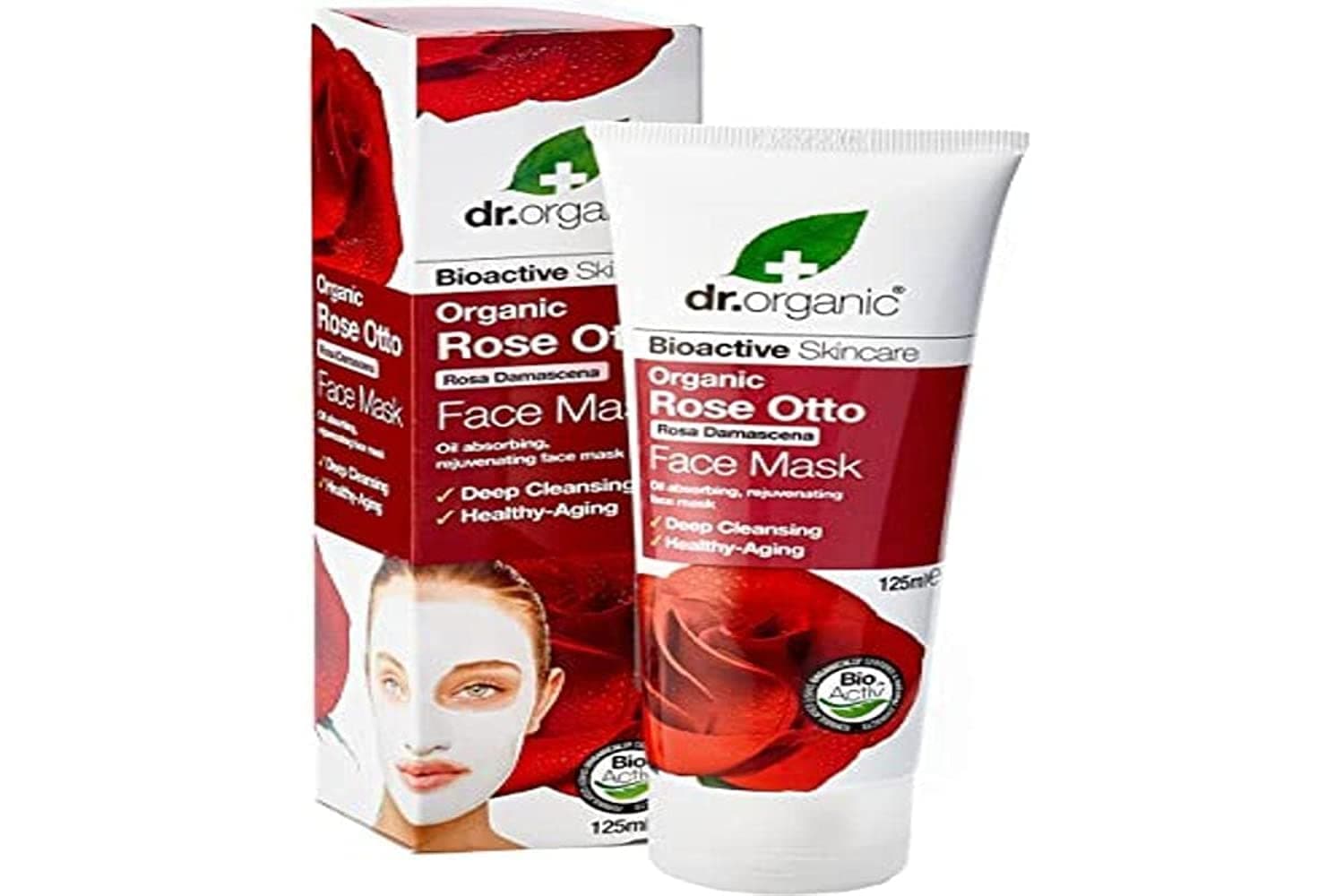 Organic Doctor Rose Otto Face Mask, 4.2 Fluid Ounce