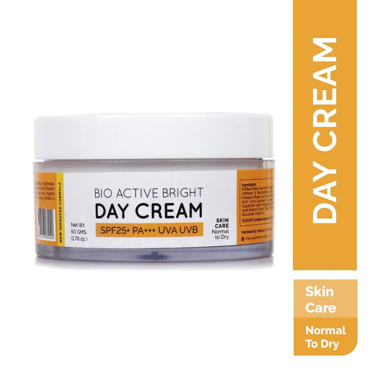 BioActive Bright Day Cream with SPF 25 PA+++ UVA/UVB Protection, 50gms