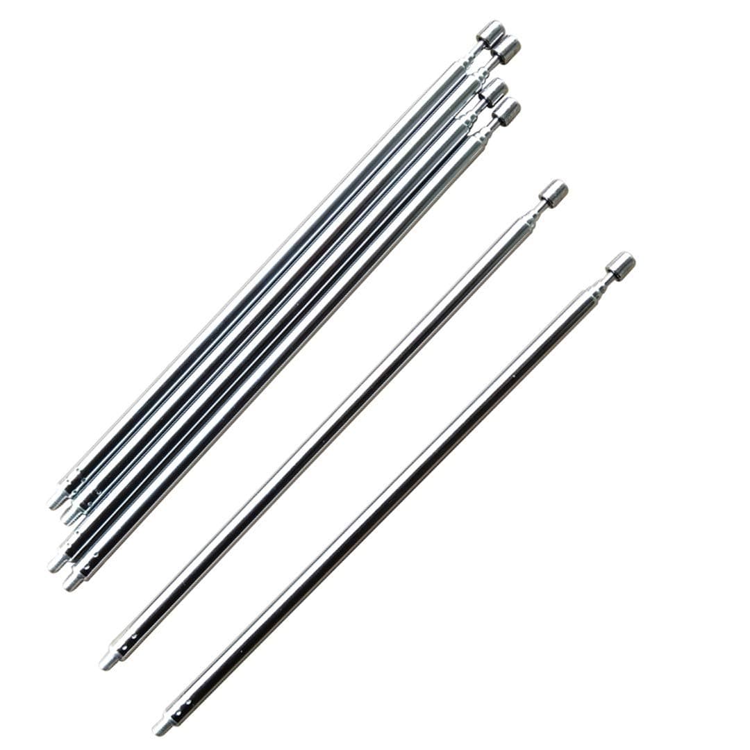 weelye 6 Pcs Universal Telescopic Metal Long Antenna， for Remote Control Accessory Children's Electric Ride on Toys RC Car Replacement Parts