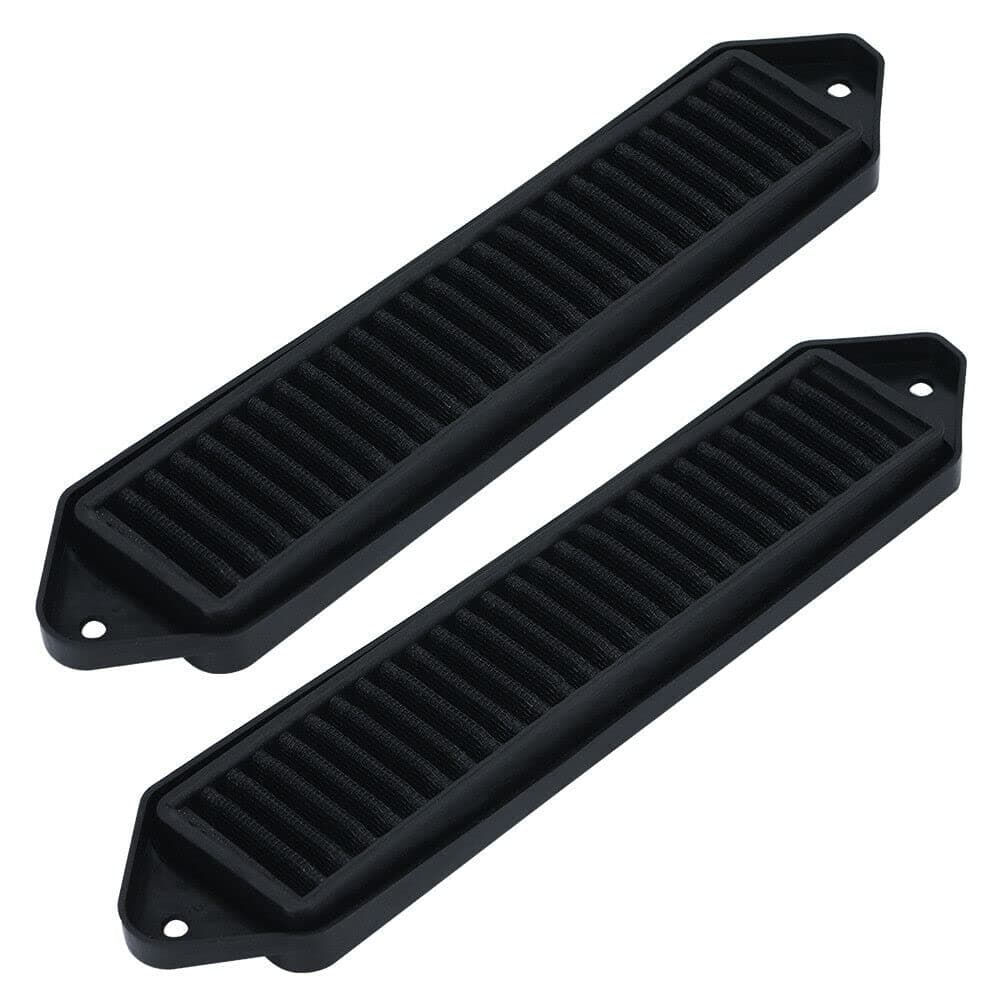 Cabin Air Cowl Filters Compatible with BMW E chassis E82 E88 E90 E91 E92 E93 X1 335i 135i 328i Black